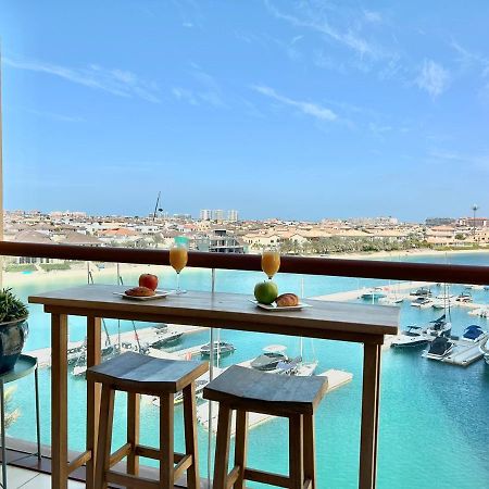 Luxury On The Palm With Marina View Balcony Apartment Дубай Екстериор снимка