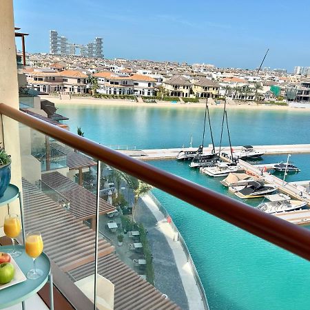 Luxury On The Palm With Marina View Balcony Apartment Дубай Екстериор снимка