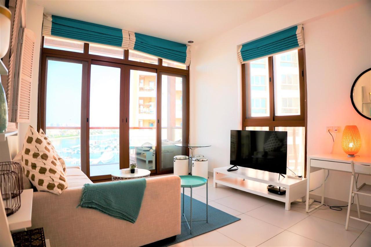 Luxury On The Palm With Marina View Balcony Apartment Дубай Екстериор снимка